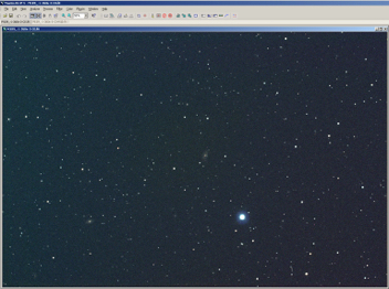 6a. If simply remove the gradient of this light polluted image via MaximDL-Process-Remove_Gradient you will detect several ungly areas with different colors. You must go another way to remove the gradients in your image. Now learn how to do it